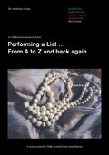 A Collaborative Research Poem: Performing a List...from A to Z and Back Again - Paperback
