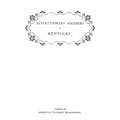 Revolutionary Soldiers in Kentucky. a Roll of the Officers of Virginia Line Who Received Land Bounties; A Roll of Hte Revolutionary Pensioners in Kent - Paperback