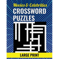Movies & Celebrities Crossword Puzzles - Large Print - Paperback