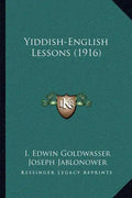 Yiddish-English Lessons (1916) - Paperback