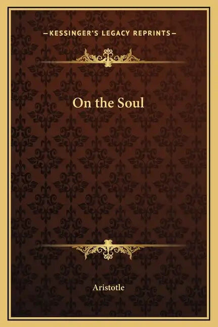 On the Soul - Hardcover