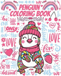 Penguin Coloring Book: Gorgeous Colouring Book for Everyone (Penguins Birds Lovers) - Paperback