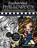Enchanted Halloween: A Whimsy Girls Fantasy Coloring Book - Paperback