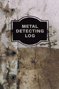 Metal Detecting Log Book: Metal Detectorists Record Book, Dirt Fishing Notebook, Pocket Size Treasure Hunting Journal, Metal Detector Gift - Paperback
