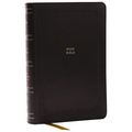 NKJV Compact Paragraph-Style Bible W/ 43,000 Cross References, Black Leathersoft, Red Letter, Comfort Print: Holy Bible, New King James Version: Holy - Imitation Leather