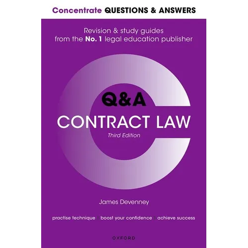 Concentrate Questions and Answers Contract Law: Law Q&A Revision and Study Guide - Paperback