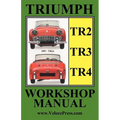 Triumph Tr2, Tr3 & TR4 1953-1965 Owners Workshop Manual - Paperback