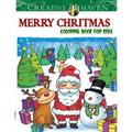Creative Haven Merry Christmas Coloring Book for kids: 8.5 x 11 INCHES - Paperback