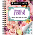 Brain Games - Words of Jesus Word Search Puzzles - Spiral