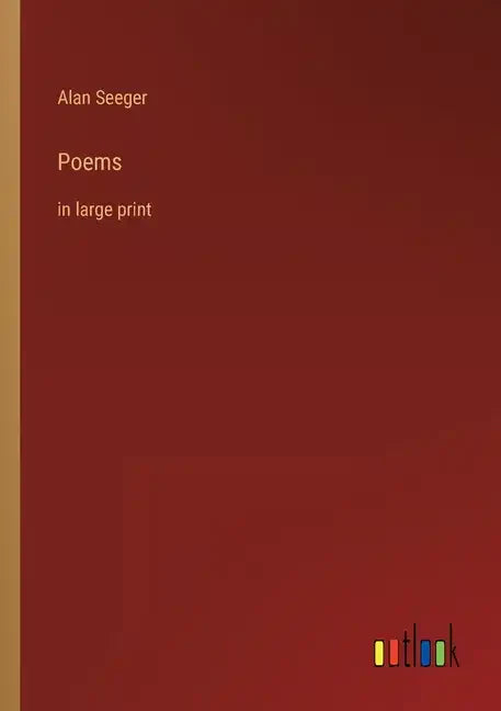Poems: in large print - Paperback