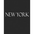 New York: White Black Decorative Book to Stack Together on Coffee Tables, Bookshelves and Interior Design - Add Bookish Charm De - Paperback