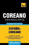 Vocabulario Español-Coreano - 3000 palabras más usadas - Paperback