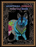 Montana Animal Coloring Book: Stress Relieving Fun For Adults And Children - Paperback