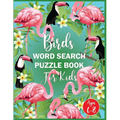 Birds Word Search Puzzle Book For Kids Ages 6-8 - Paperback