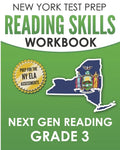 NEW YORK TEST PREP Reading Skills Workbook Next Gen Reading Grade 3: Preparation for the New York State ELA Tests - Paperback
