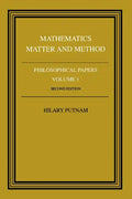 Philosophical Papers: Volume 1, Mathematics, Matter and Method - Paperback