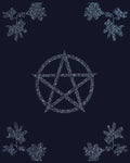 Grimoire: Pentacle Gemstone Flower Spell Book To Witchcraft Write Rituals & Ingredients - Paperback