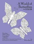 A World of Butterflies: to color - Paperback