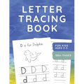 Letter Tracing Book for Kids Ages 3-5: ABC Handwriting Practice Workbook for Preschoolers - Sea Animals - 110 Pages - Large 8.5" x 11" - Paperback