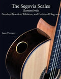 The Segovia Scales: Illustrated with Standard Notation, Tablature, and Fretboard Diagrams - Paperback