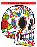 Dia De Los Muertos: Adult Coloring Book Day Of The Dead - Paperback