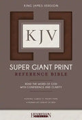 KJV Super Giant Print Bible - Imitation Leather