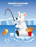 Animales pescando libro para colorear 1 - Paperback