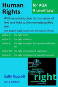 Human Rights for AQA A Level Law: With an introduction to the nature of law, and links to the non-substantive law (the English legal system and the na - Paperback