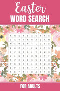 Easter Word Search for Adults: Christian Crossword for Adults Cross Words Puzzle Book Word Search Large Print - Paperback