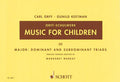 Music for Children: Volume 3: Major - Dominant and Subdominant Triads - Paperback