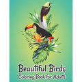 Beautiful Birds Coloring Book for Adults: Nature Patterns for Stress Relief and Relaxation Adults coloring book - Paperback
