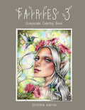 Fairies 3 Grayscale Coloring Book - Paperback