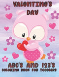 Valentine's Day ABC's and 123's: Coloring Book for Toddlers - Paperback