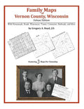 Family Maps of Vernon County, Wisconsin - Paperback