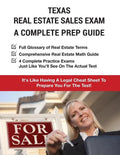 Texas Real Estate Exam A Complete Prep Guide: Principles, Concepts And 4 Practice Tests - Paperback