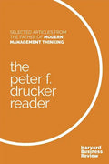 The Peter F. Drucker Reader: Selected Articles from the Father of Modern Management Thinking - Paperback