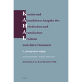 Konzise Und Aktualisierte Ausgabe Des Hebräischen Und Aramäischen Lexikons Zum Alten Testament: (New Edition - Paperback) - Paperback