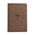CSB Giant Print Reference Bible, Brown Leathertouch - Imitation Leather