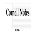 Cornell Notes: 50 Pages 8.5" X 11" - Paperback