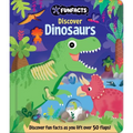Discover Dinosaurs: Lift-The-Flap Book: Board Book with Over 50 Flaps to Lift! - Hardcover