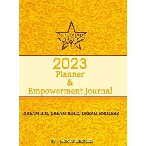 2023 Planner & Empowerment Journal - Hardcover