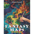 Fantasy Maps Coloring Book: Navigate and Color Your Adventures Fantasy Gaming and Escaping Into a World of Artistic Imagination - Paperback