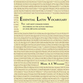 Essential Latin Vocabulary: The 1,425 Most Common Words Occurring in the Actual Writings of over 200 Latin Authors - Paperback