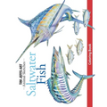 Saltwater Fish Coloring Book - Paperback
