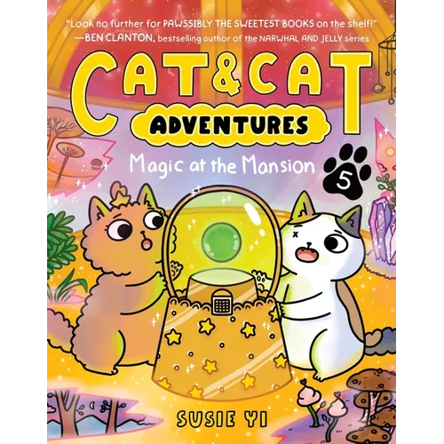 Cat & Cat Adventures: Magic at the Mansion: A Graphic Novel - Hardcover
