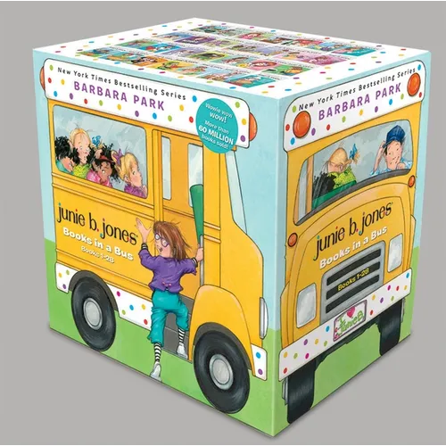 Junie B. Jones Books in a Bus 28-Book Boxed Set: The Complete Collection: Books 1-28 - Paperback