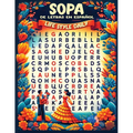 Sopa de Letras en Español: Español Libro Para Adultos Mantén tu Mente Bien Codificada - Paperback