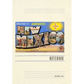 Vintage Lined Notebook Greetings from Abiquiu, New Mexico - Paperback