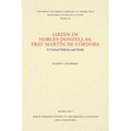 Jardín de Nobles Donzellas by Fray Martín de Córdoba: A Critical Edition and Study - Paperback
