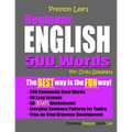 Preston Lee's Beginner English 500 Words For Urdu Speakers - Paperback